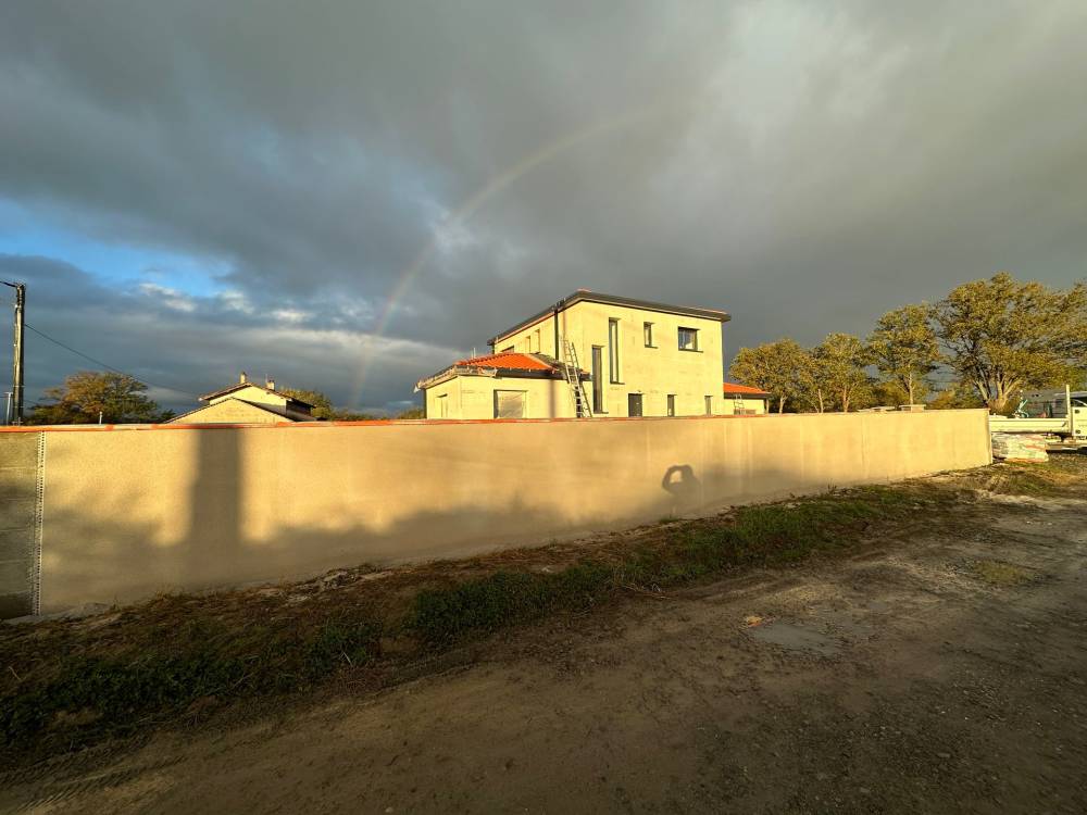mur peinture exterieur